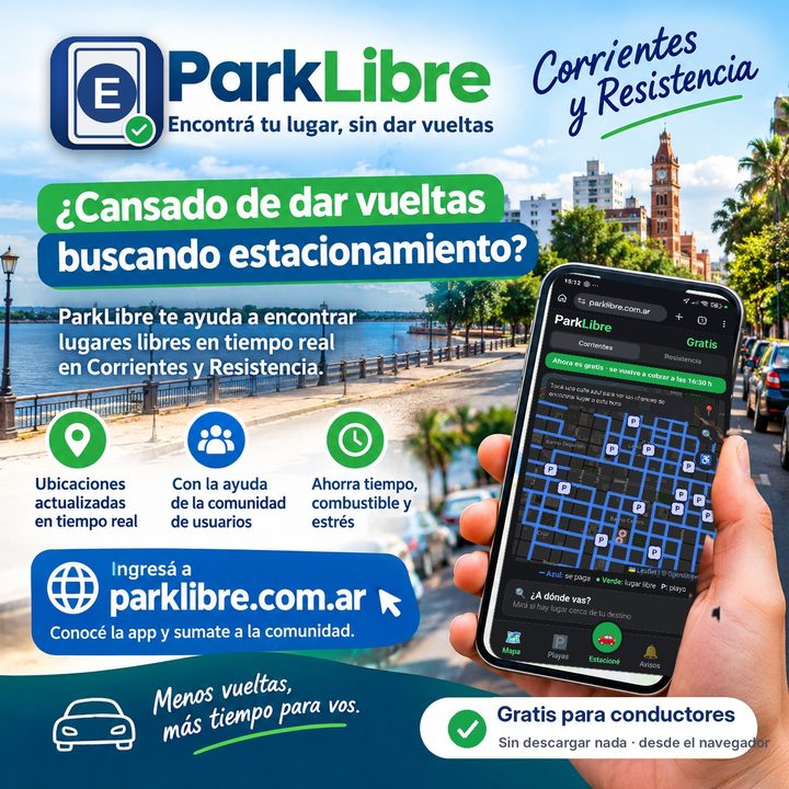 Flyer de ParkLibre